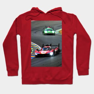 Ferrari 499P no50 24 Hours of Le Mans 2023 Hoodie